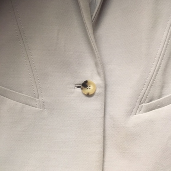 HELMUT LANG Light Gray Single Button Blazer Jacket - Picture 5 of 11